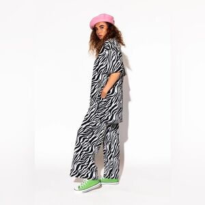 Leveled Up Double Knit Playsuit in Zebra Baby Dressed in Lala Set